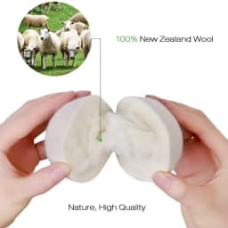 6Pcs Wool Dryer Balls Reusable Softener Laundry 7cm Laundry Ball Home Washing Balls Wool Dryer Balls Washing Machine Accessories