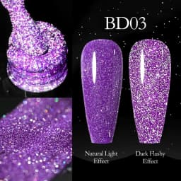 Venalisa Reflective Glitter Nail Gel Polish Neon Color Full Coverage Pigment Nail Art Manicure Soak Off Enamel UV Gel Varnish