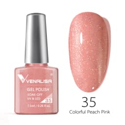 Venalisa Reflective Glitter Nail Gel Polish Neon Color Full Coverage Pigment Nail Art Manicure Soak Off Enamel UV Gel Varnish