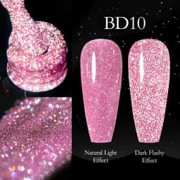 Venalisa Reflective Glitter Nail Gel Polish Neon Color Full Coverage Pigment Nail Art Manicure Soak Off Enamel UV Gel Varnish