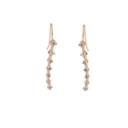 Luxury Crystal Flower Drop Dangle Earrings for Women Fashion Statement Wedding Ear Jewelry Accessory Pearl Party Wholesale