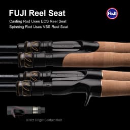 PURELURE DANCE S822H ML H Spinning Rod For Bass High Carbon Long Throwing Fishing Rod In FUJI Accessories, Plus Spinning Reel