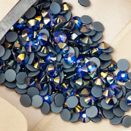 YANRUO 2058 Top Hotfix Crystals Flatback DIY Handicraft Glitter Strass Glass Adhesive Rhinestones Iron On Stones