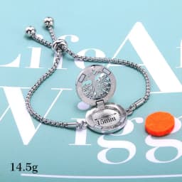 Aromatherapy Bracelet Diffuser Jewelry Adjustable Chain Aroma armband Perfume Locket Bracelet Diffuser Bracelet For Women