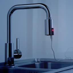 Kitchen Sensor Faucet Water Saving Device Non-contact Faucet Bathroom Automatic Inflatable Sensor Faucet Shower Head Filter
