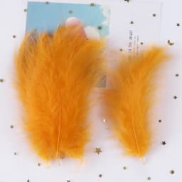 50PCS Colorful Fluffy Turkey Feathers Marabou Feather Turkey 10-15 for Craft Plumes Making Jewelry Decoration Wedding Accessory