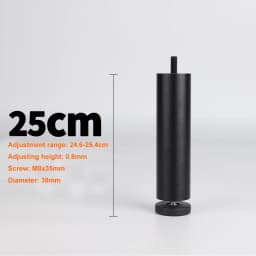 4PCS Adjustable Furniture Leg M8 Aluminum Alloy Table Legs For TV Cabinet,Wardrobe,Raised Refrigerator Washing Machine Feet