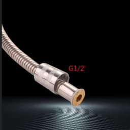 1PC 15mm Thick Hose Stainless Steel Pull-Out Faucet Kitchen Tap Telescopic Basin Faucet Pull-Out tube Fittings 1.5M