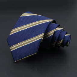 Fashion Neckties Classic Stripe Tie Jacquard Woven Men Polka Dots Necktie Daily Wear Cravat Wedding Party Dress Accessories Gift