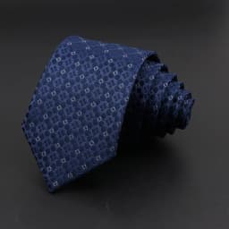 Fashion Neckties Classic Stripe Tie Jacquard Woven Men Polka Dots Necktie Daily Wear Cravat Wedding Party Dress Accessories Gift