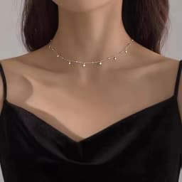 VENTFILLE 925 Sterling Silver Hiphop Necklace New Fashion Simple Geometric Handmade Clavicle Chain Party Jewelry Gifts for Women