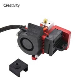 MK8 Upgrade Direct Drive Hotend Kit 12V/24V with Pulley Turbo Fan Extruder For Ender-3/3S/ Ender 3 V2/Ender-5/CR-10S/PRO Anet A8
