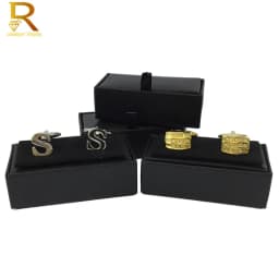 Wholesale 20pcs/lot Hot Sale Cufflinks Box Gift Box New Storage Boxes Jewelry Cuff links Case Craft Badge Box Jewelry case