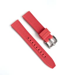 SEESTERN 20mm FKM Rubber Strap Silicone Replacement Wrist Bracelet for SKX007 SBDX Turtle Watchband Sumo PROSPEX Diver's Watch