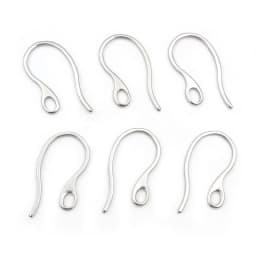 20pcs 22x11mm 316 Stainless Steel Gold Rose Gold color plated DIY Earring Hooks Wire Settings Jewelry Making Findings Supplies