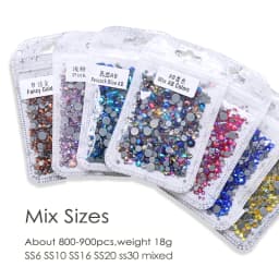 Great Durable AB Luster Multi Colors Hot Fix Rhinestones Strass Flat Back Crystal Iron On Stone Glass Glitter стразы For Garment