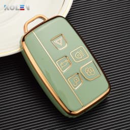 TPU Car Remote Key Case Cover Shell For Land Rover Range Rover Sport Evoque Freelander Velar Discovery 4 Jaguar XE XJ XF Guitar
