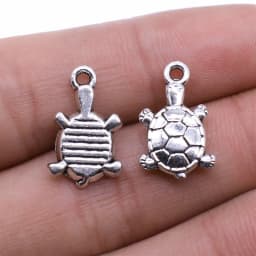 20pcs Trendy Animals Sea Turtle Beads Charms Connector Fit Necklaces Pendants Bracelets Handmade DIY Jewelry Accessories