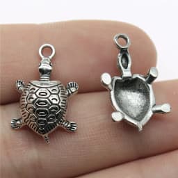 20pcs Trendy Animals Sea Turtle Beads Charms Connector Fit Necklaces Pendants Bracelets Handmade DIY Jewelry Accessories
