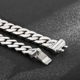 Kalen 13mm Trend Curbs Cuban Chain 316L Stainless Steel Men's Bracelet Popular Simple Jewelry Punk Link