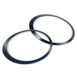 For Mini Cooper R55 R56 R57 R58 2007-2015 Gloss Black Headlight Ring Bezel Trim Surround Cover Car Accessories Car Styling 2Pcs