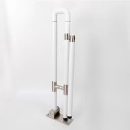Folding Stainless Steel Toilet Safety Handrail Wall Mounted Luminous Bathroom Handrail