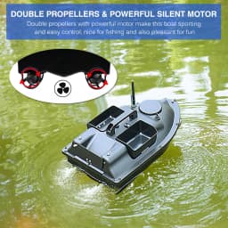 Intelligent Remote Control RC Boat Bait Positioning Point GPS Fixed Speed Cruising 5200mAh/12000mAh with Automatic Return