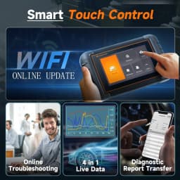 FOXWELL NT809 OBD2 Automotive Scanner Bi-directional Test EPB DPF 30+ Reset All System Car Diagnostic Scan Tool OBD2 Scanner