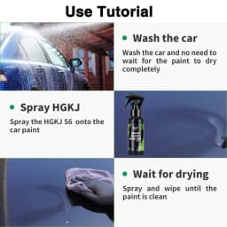 9H Ceramic Car Coating Hydrochromo Paint Care Nano Top Coat Agent Polymer Detail Protection Liquid Wax Car Care HGKJ S6