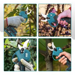 YOFIDRA Brushless Electric Scissors 30MM 2Gears Cordless Fruit Tree Branch Pruner Shear Power Tools For Makita 21V Battery Pin