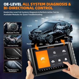 FOXWELL NT1009 OBD2 Bluetooth Car Diagnostic Scanner ECU Coding Bi-Directional All System 35+Reset OBD 2 Automotive Scan Tools