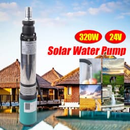 320W 24V Electric Farm Pump Submersible Deep Bore Well Water Pump