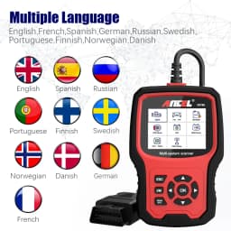 Ancel VD700 OBD2 Automotive Scanner Full System Diagnose ABS EPB TPMS DPF Reset For VAG VW Audi Skoda Seat Car Diagnosis Tools