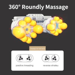 JinKaiRui Electrical U Shape Shiatsu Back Neck Shoulder Body Massage Shawl Infrared Heated Kneading Car Home Device Pain Relief