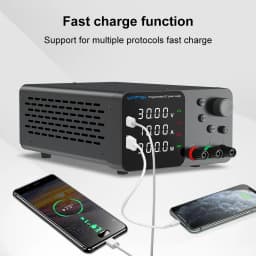 Lab Bench Power Supply Laboratory Switching Power Supply Unit 30V 10A Adjustable Digital Source 60V 5A Voltage Stabilizer 120V