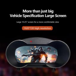 10.25'' Prelingcar Digital Dashboard For Audi TT 2008-2015 Years Car Lcd Panel Speedometer Virtual Cockpit