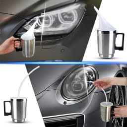 Headlight Polisher Recovery Headlamp Repair Tool Car Headlights Cleaner Chemical Headlight Polishing Fluid Kit