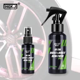 Rust Remover Spray Car Cleaning Product Wheel Iron Metal Oxide Remover Body Iron Dust Cleaning Car Polish Kit Hgkj S18