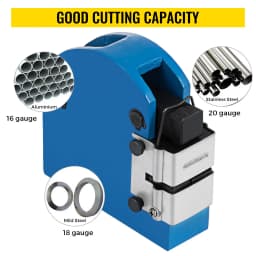 VEVOR Sheet Metal Shrinker and Stretcher Set 2 Steel Jaws 1 housings 18 Ga Mild Steel 16 Ga Aluminum Metal Bender