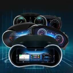 Navidigital 12.3''LCD Digital Dashboard Cluster For Benz R Class ML GL G GLE GLS W164 W166 W463 2006-2019 Years Instrument Panel