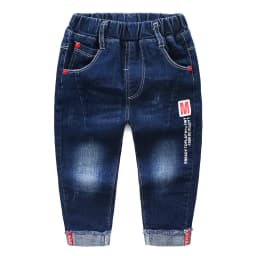 IENENS Kids Boys Jeans Baby Clothes Classic Pants Children Denim Clothing Infant Boy Casual Bowboy Bottoms Trousers 4-11 Years