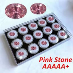 Natural Pink Sapphire 13×18mm Oval Cut Sri-Lanka VVS Gemstone For Jewelry Making