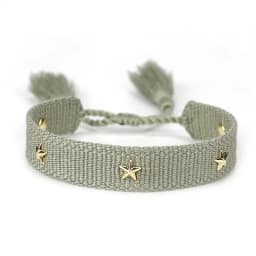 Woven Friendship Bracelet For Women With Saying C'EST LA VIE Summer Stackable Jewelry