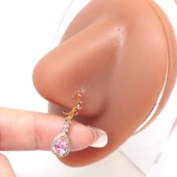 Nose Piercing Nose Ring Stainless Steel Colorful Nose Ring Dangle Nose Rings Piercing Jewelry For Women