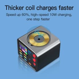 DianBa No. 1 PD 8-Port LCD Multi-Function Fast Charger Wireless Charing Mobile Phone Current Data Line Detection Burn-in Repair