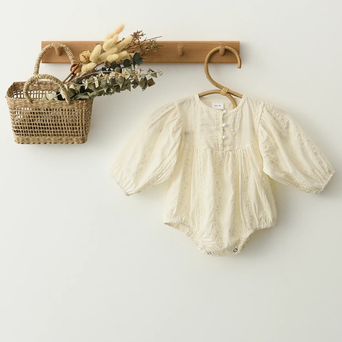 Spring Cotton Lace Infant Girl Bodysuit Long Sleeve Newborn Rompers Fashion Baby Girl Clothing for 0-2Years