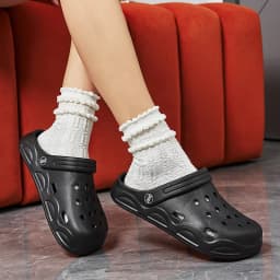 Summer Comfortable Clogs Slippers for Women Lightweight Anti Slip Beach Sandals Woman Fashion White EVA Waterproof Garden Shoes