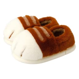 New Adorable Kitten Claw Slippers Women's Home Shoes Non Slip Furry Mules Female Fashion Warm Fluffy Slides Outdoor Cat Slippers