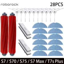 For Roborock S7 S70 S7Max T7S Plus Main Brush Hepa Filter Mop Pad Spare Parts Vacuum Cleaner Accessories