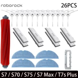 For Roborock S7 S70 S7Max T7S Plus Main Brush Hepa Filter Mop Pad Spare Parts Vacuum Cleaner Accessories